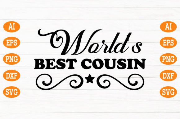 Download World's Best Cousin SVG - Premium Resources