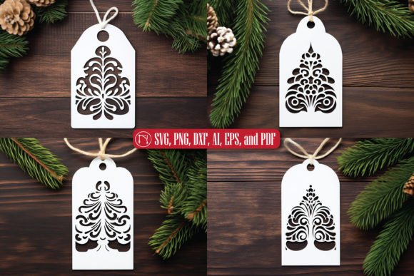Download Cricut Christmas Gift Tag SVG Bundle - Christmas gift tag svg Collection