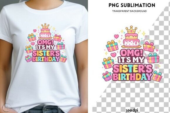 Download Sister Birthday Cake PNG for Shirts - Birthday cake png Collection