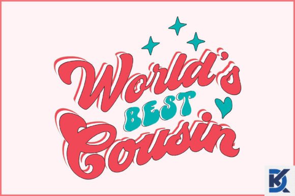 Download Retro World’s Best Cousin SVG - Premium Bundle