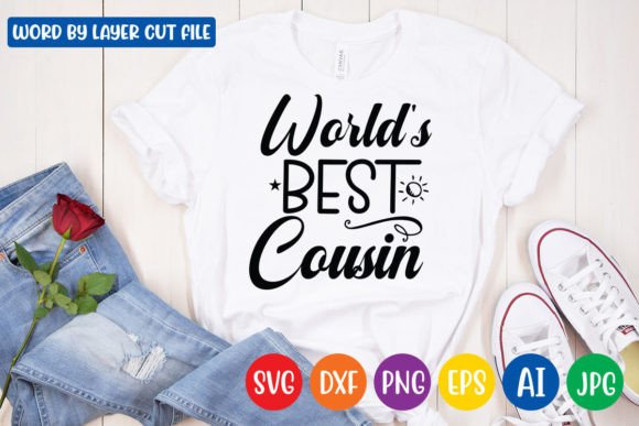Download World's Best Cousin Svg Design - Premium Resources